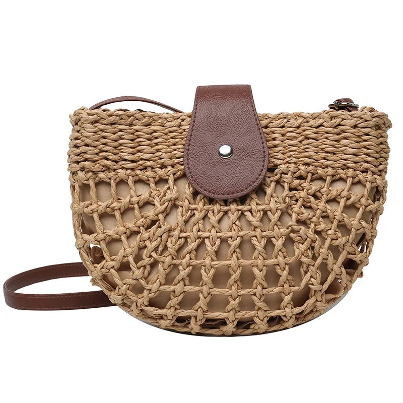 Sac à main paille femme