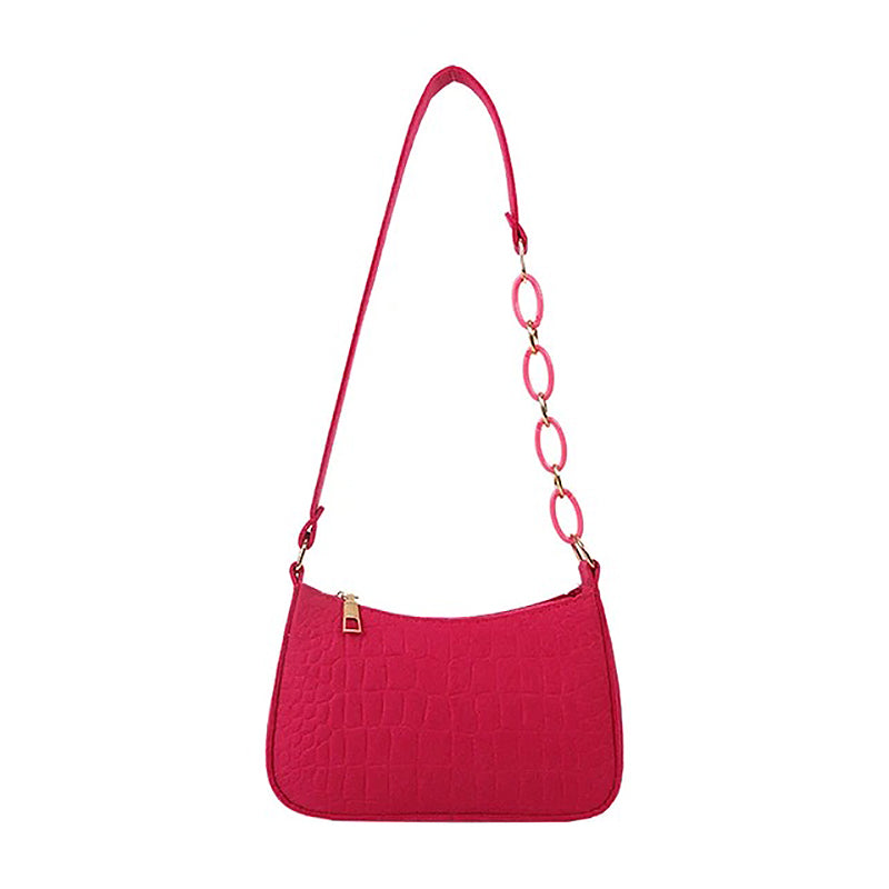 Sac à main épaule femme rose