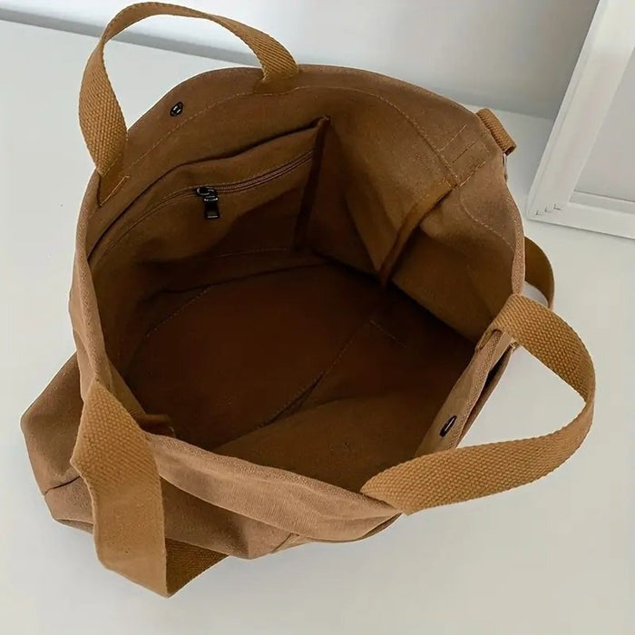 Grand sac à main pour cours tissu