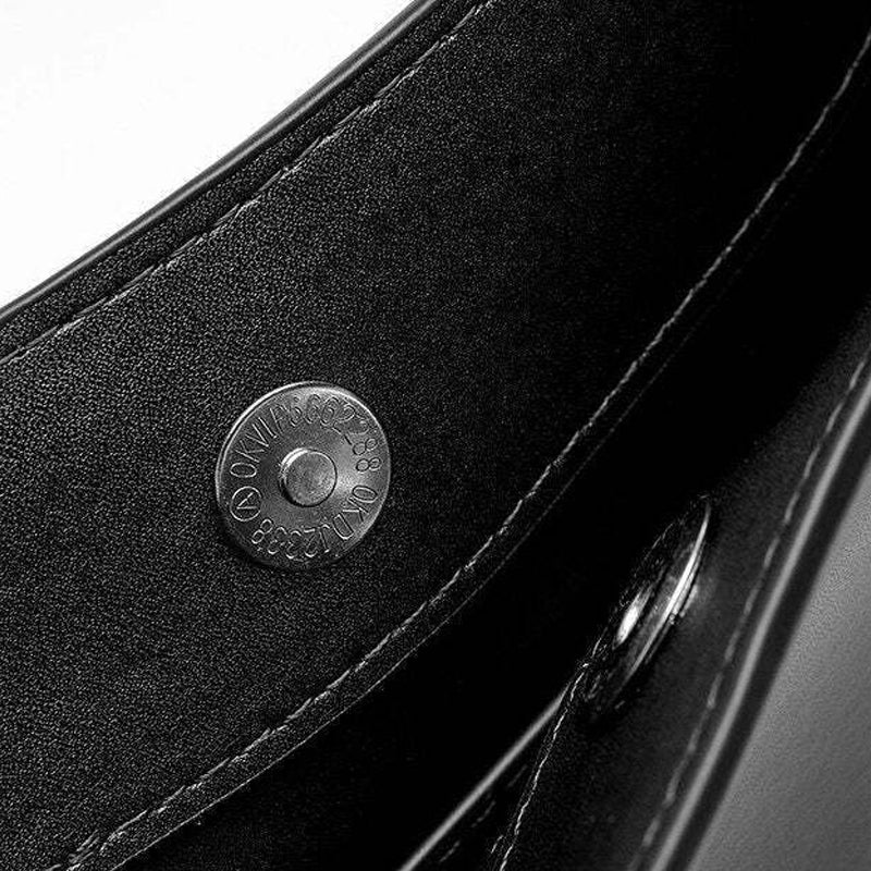 Sac à main cuir noir luxe